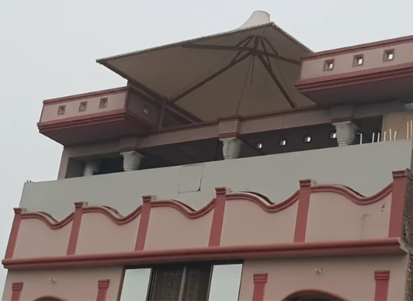 Conical Tensile Roof Shade Conical Tensile Roof Shade